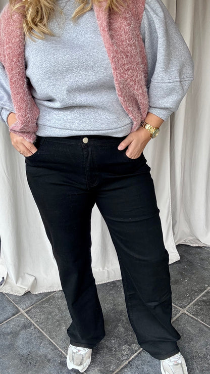 Onyx Wide leg jeans - grote maten