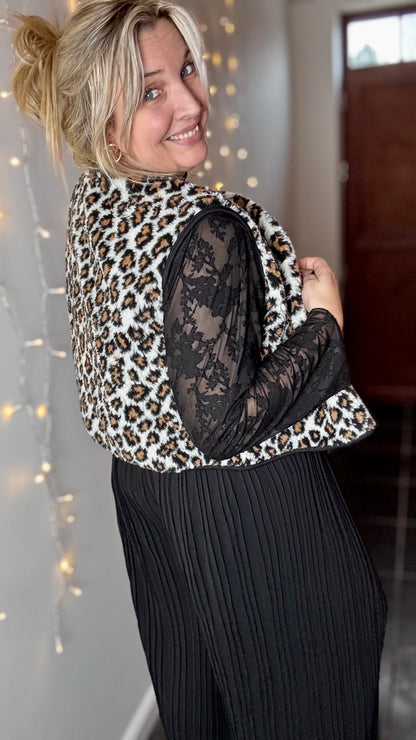 Camilla leopard gilet