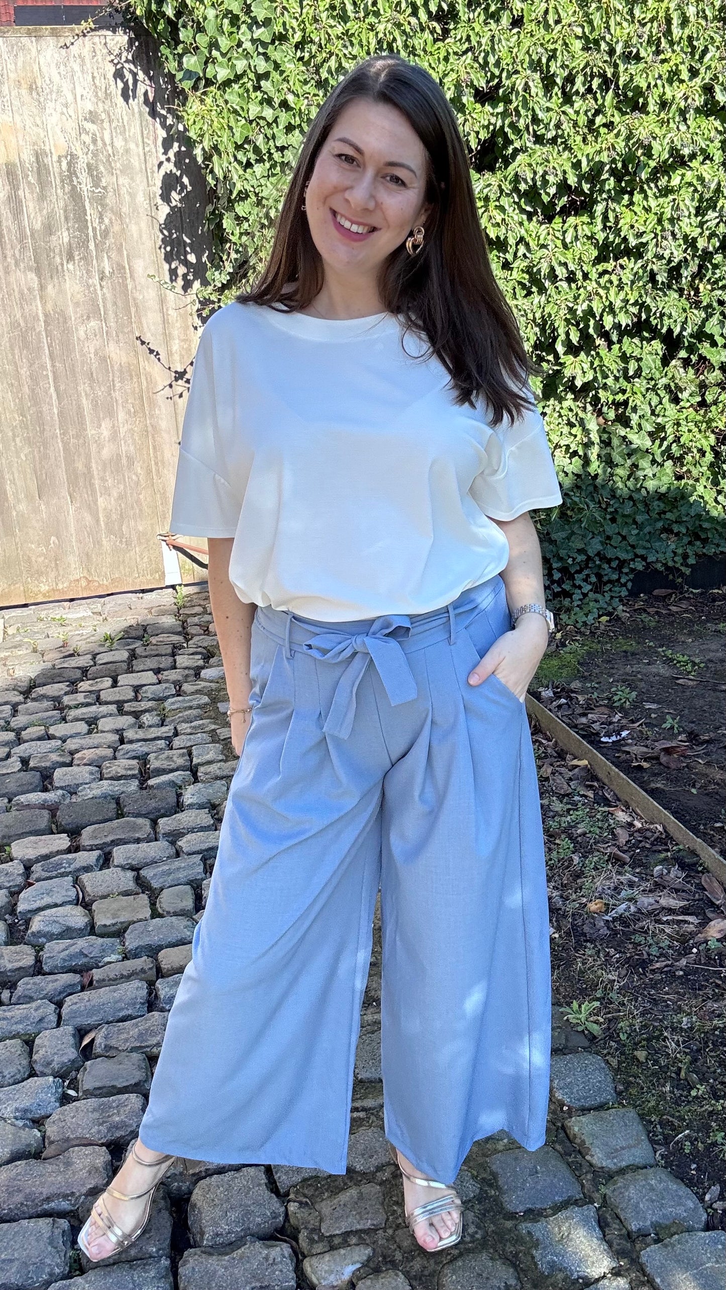 Leya broek - Blauw