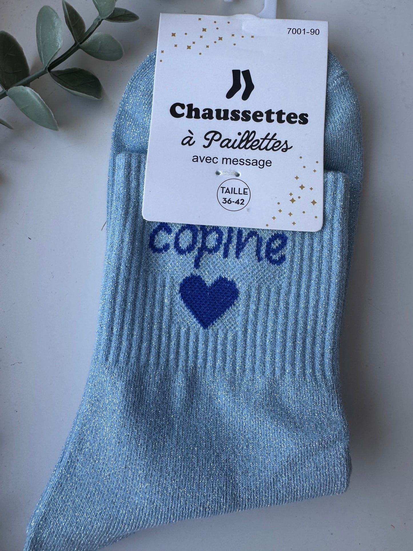 Quote sokken: Copine