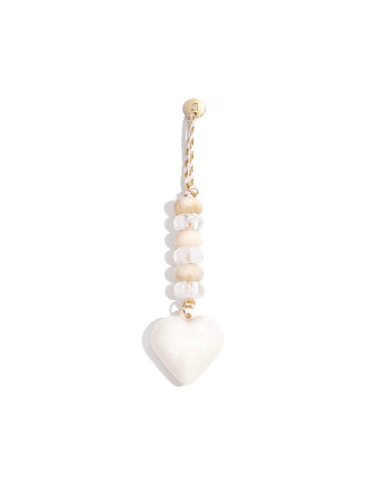 Bagchain/sleutelhanger hartje