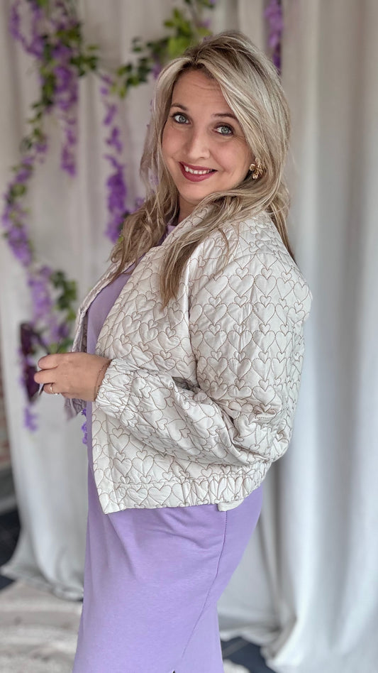 Hartjes bomber beige