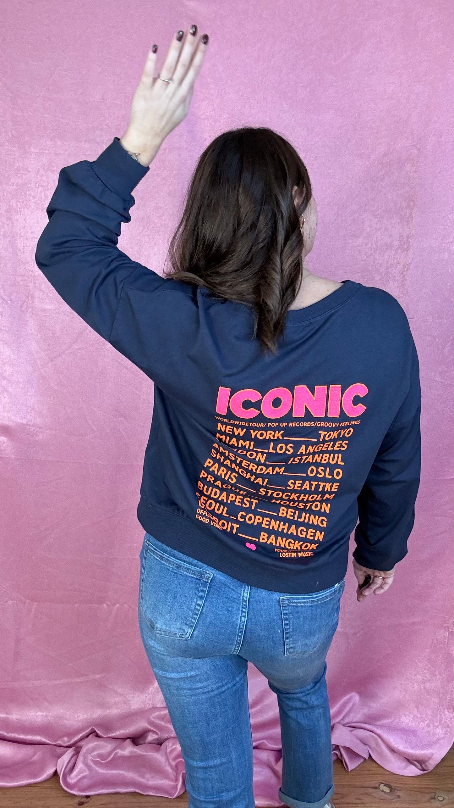 Iconic sweater - Donkerblauw