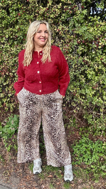 Timeless knit - Burgundy