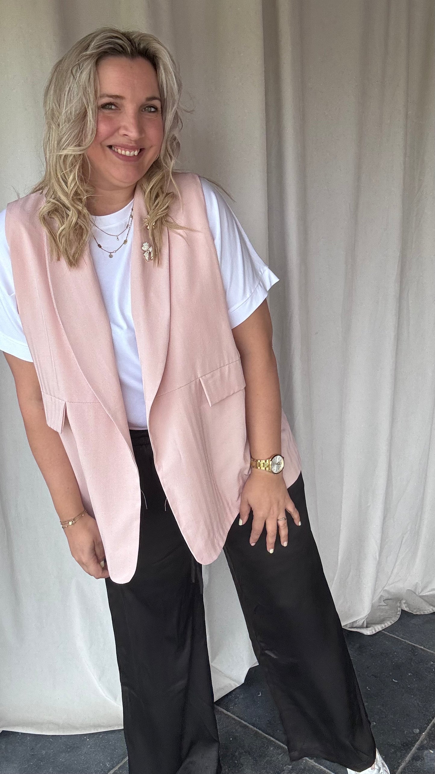 Attitude blazer - roze