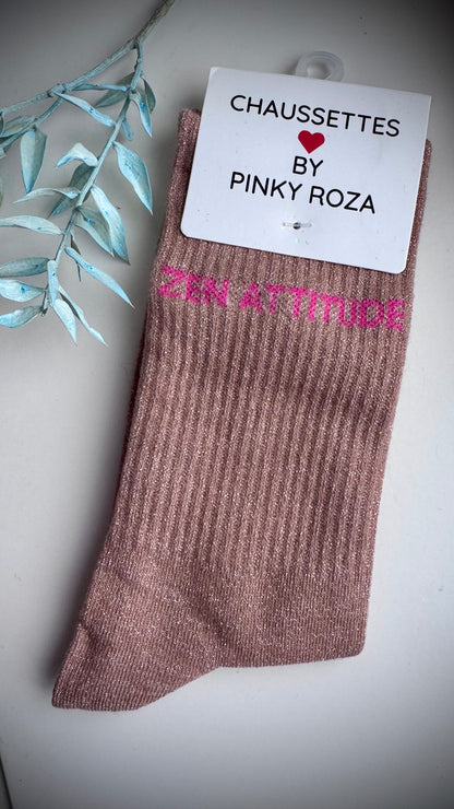 Quote sokken: Zen attitude