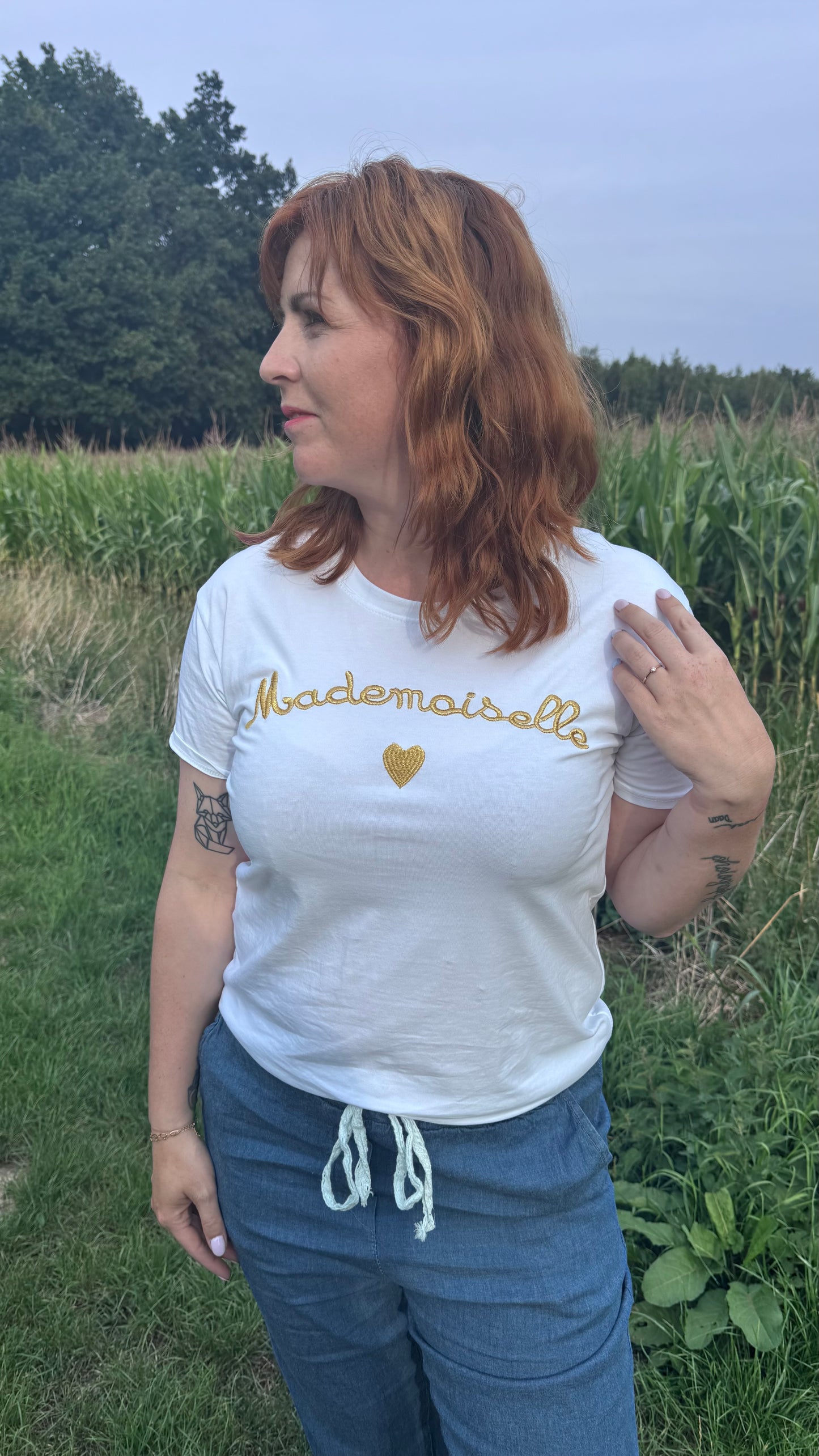 Mademoiselle shirt - goud