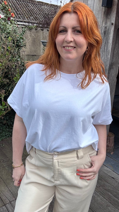 Loose Tina shirt - Wit