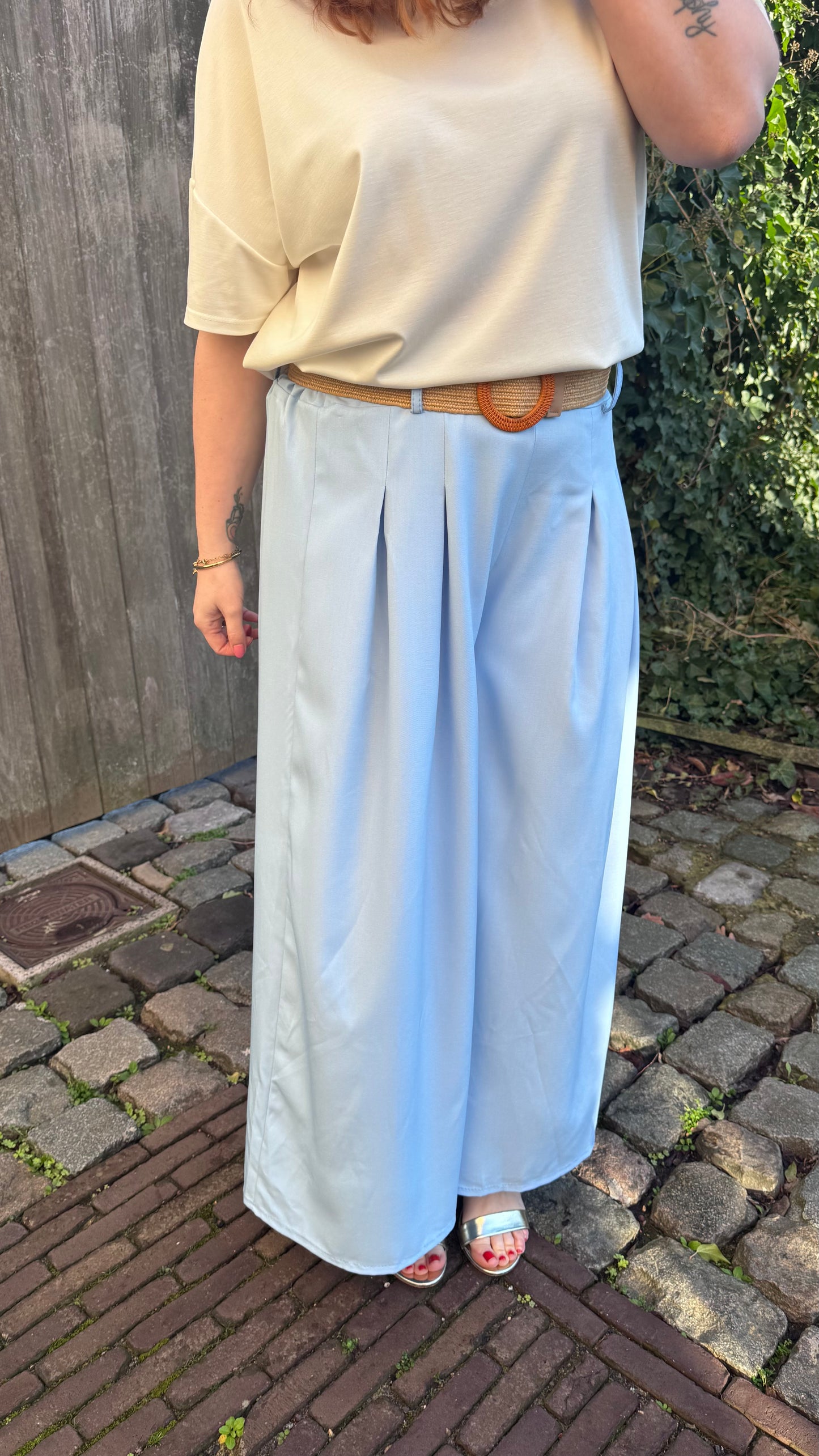 Elegance broek - Blauw