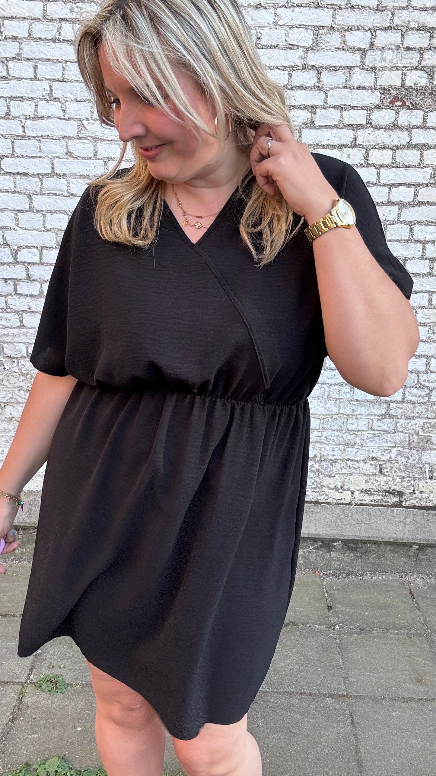 Tilly jurk - Zwart