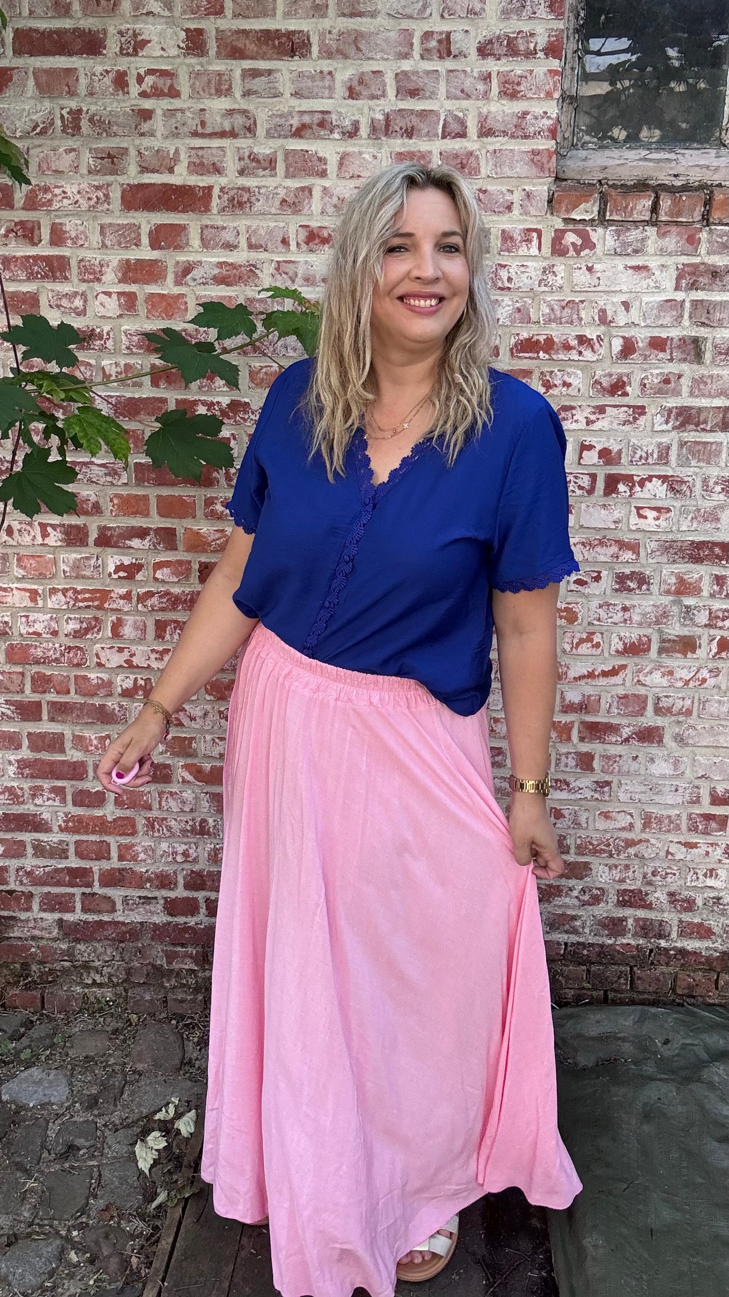 Solea rok - Roze