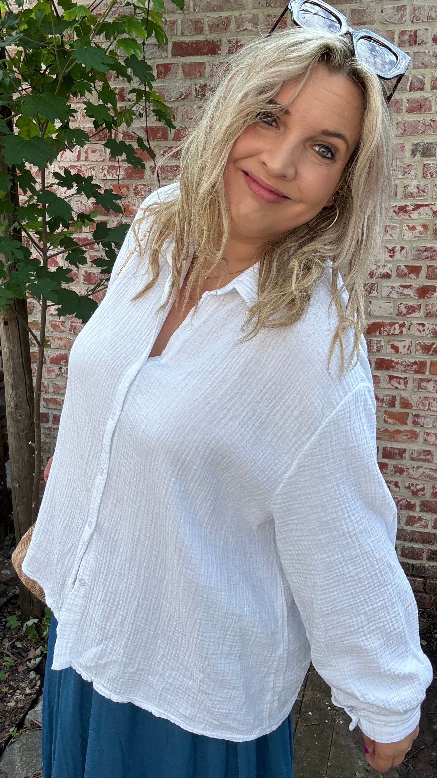 Tetra blouse - Wit