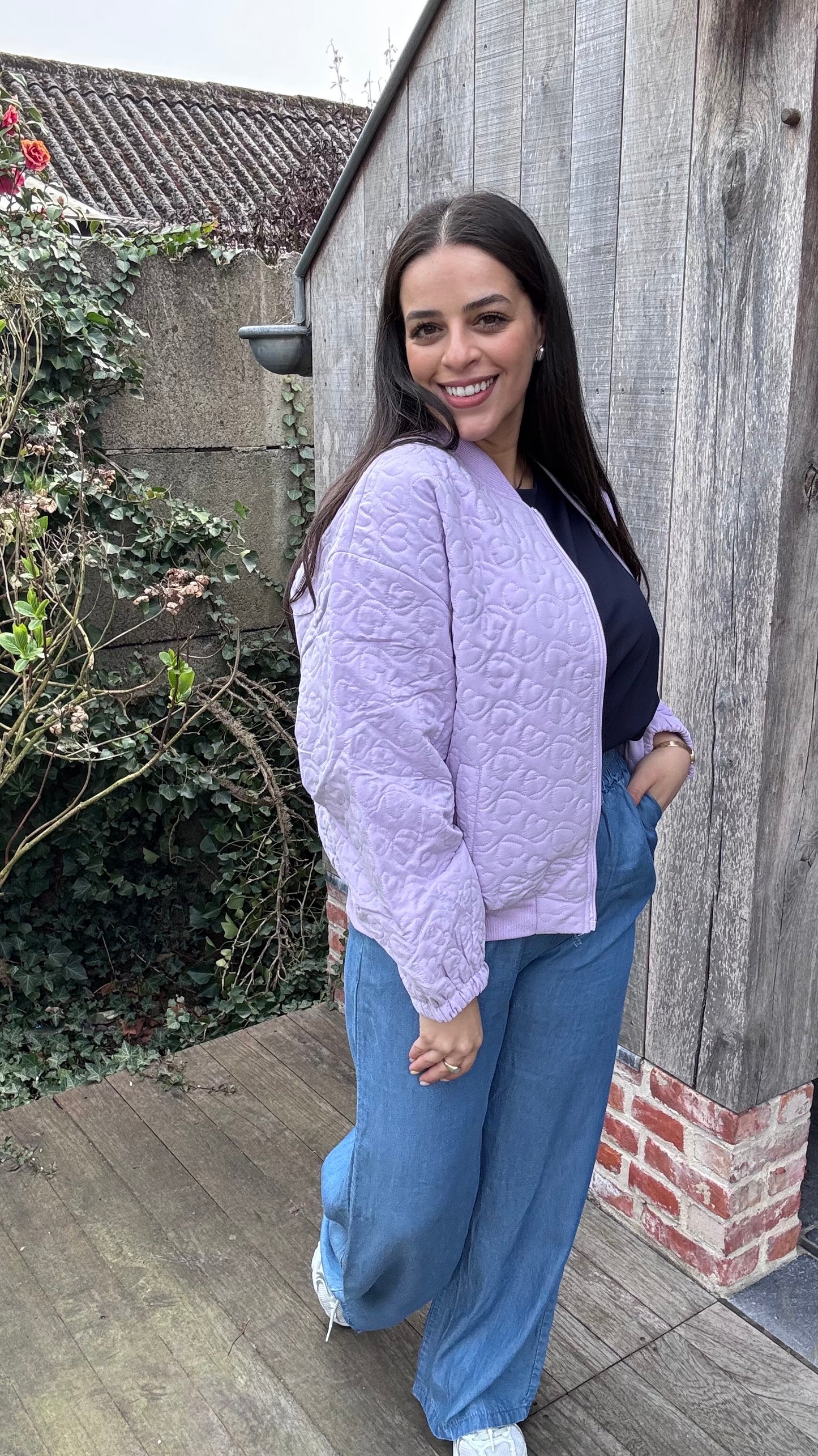 Nini bomber - lila