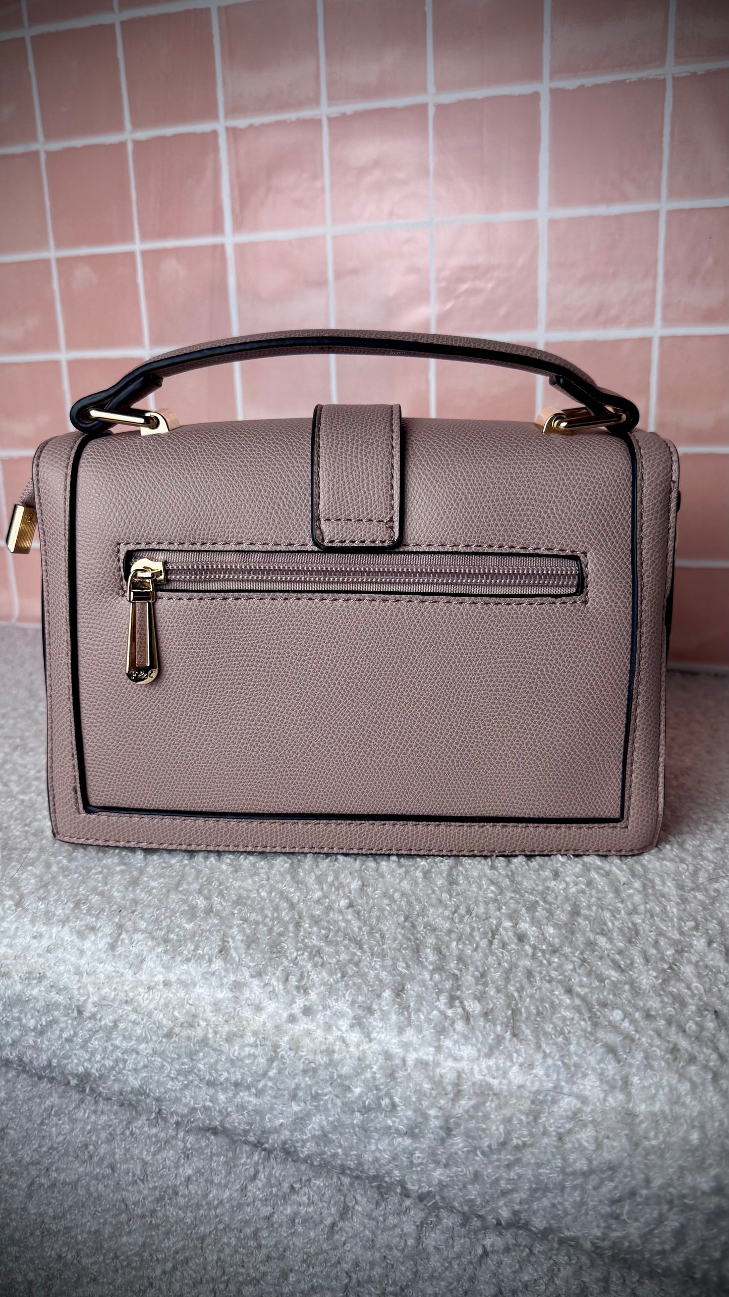 Glenn schoudertas - Taupe