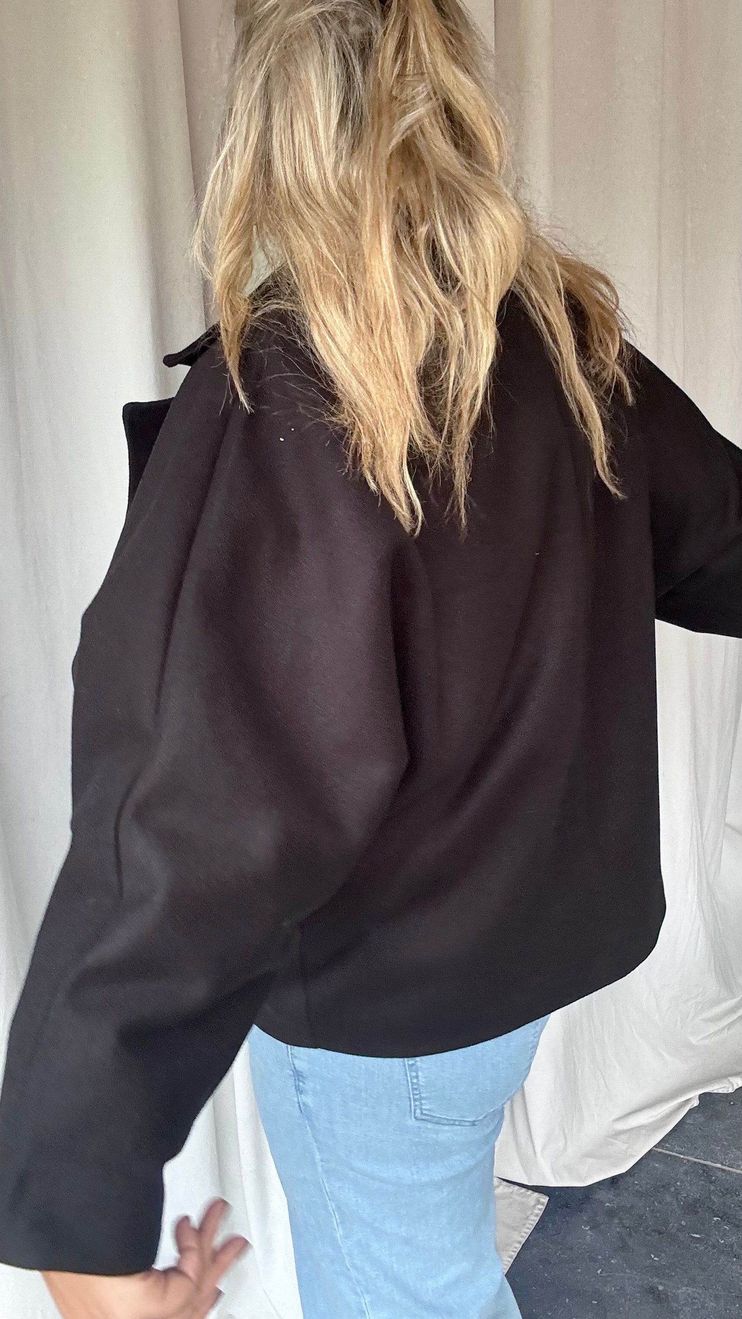 Vicky mantel - Zwart