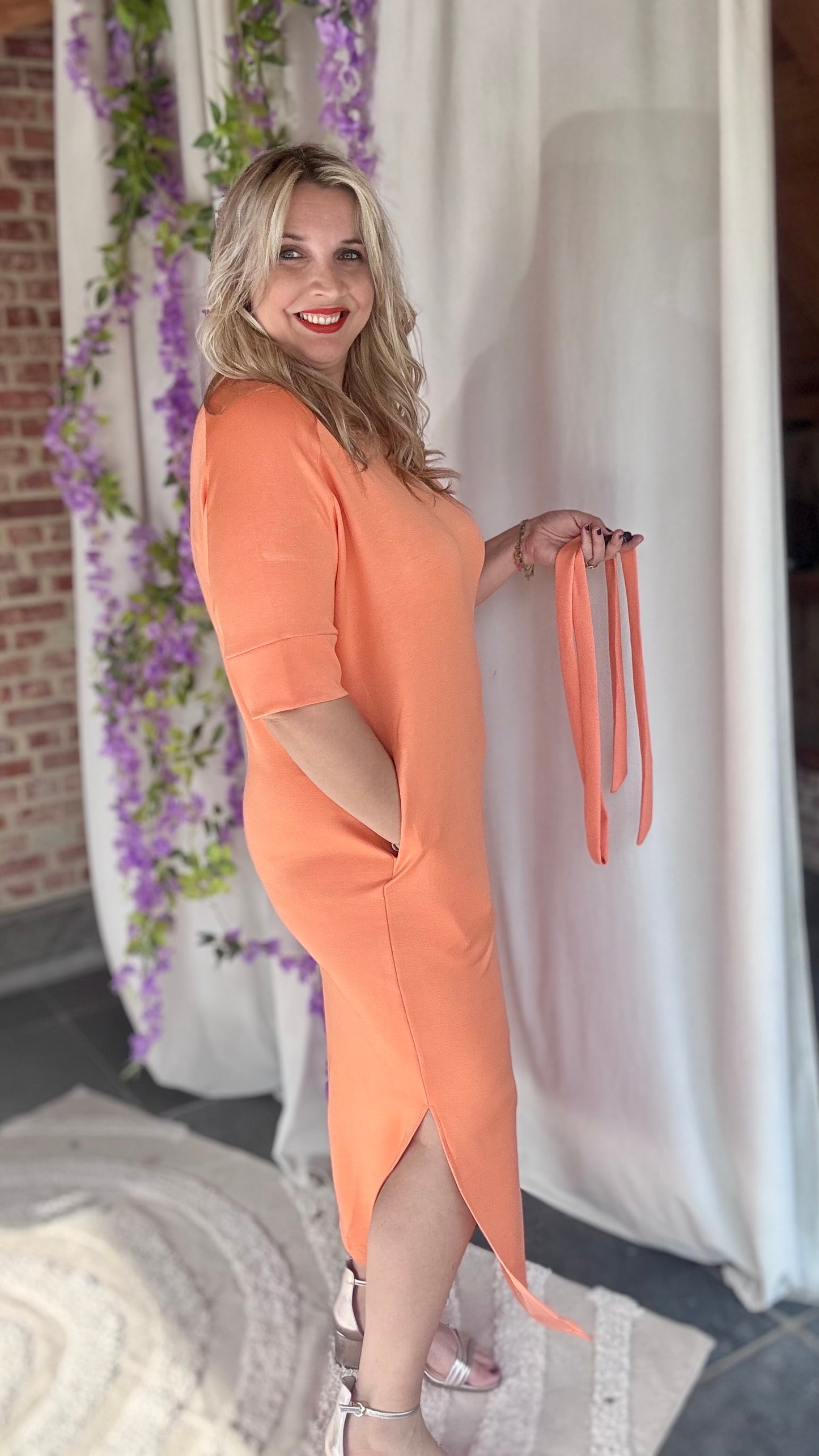 Chill & chic jurk oranje