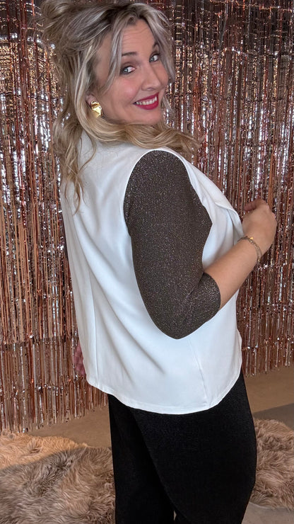 Cléonne blazer - Wit