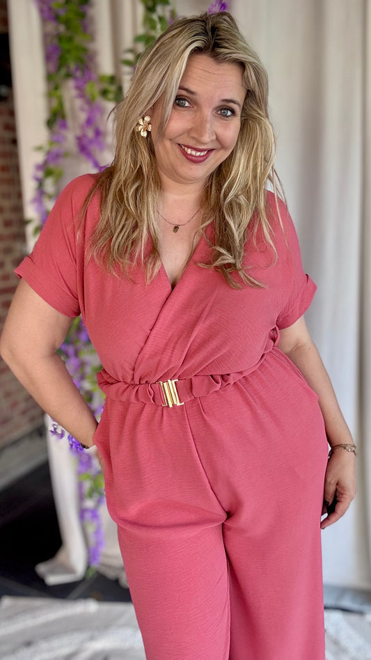 Nina jumpsuit koraal