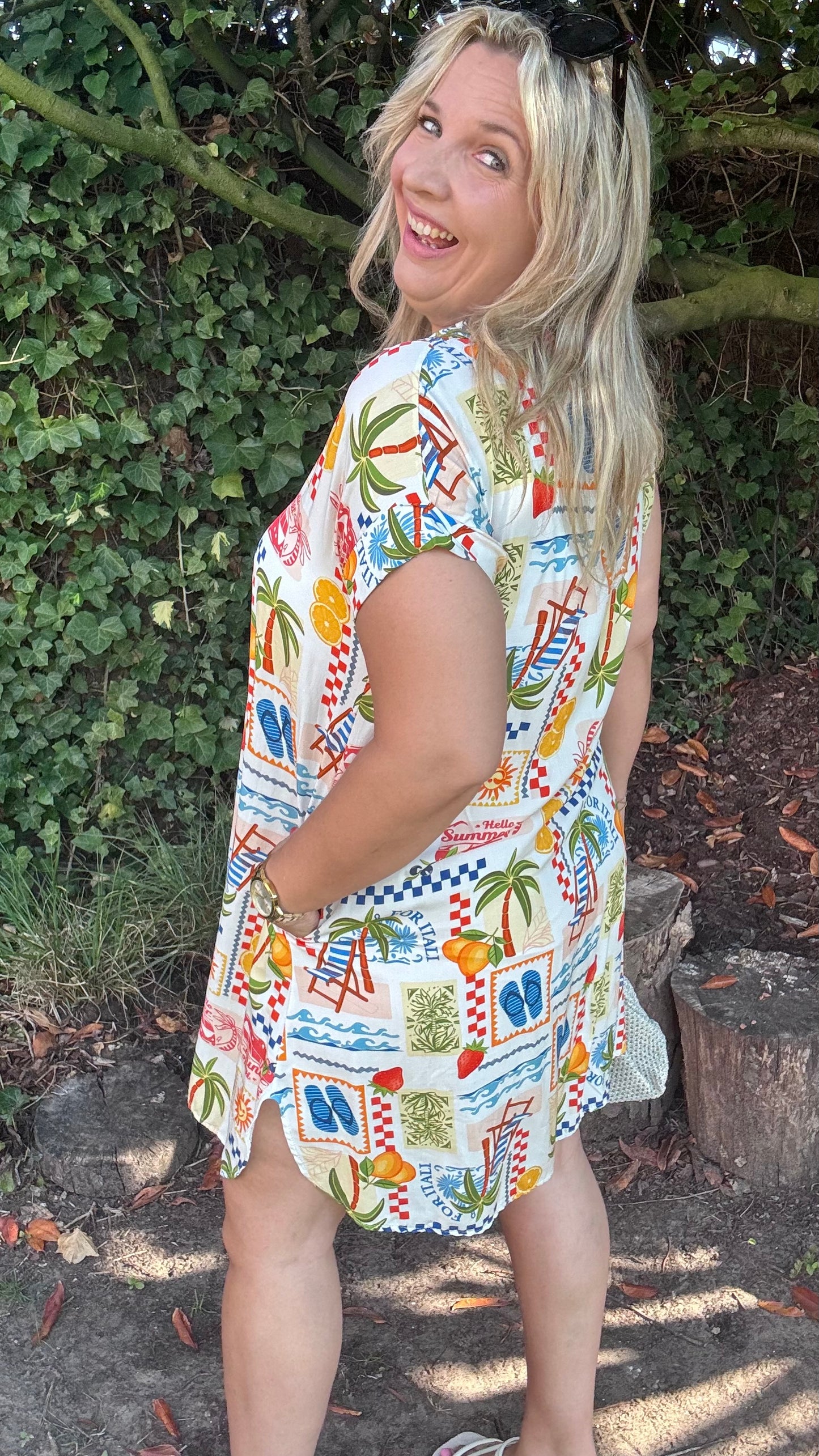 Terrazzo jurk