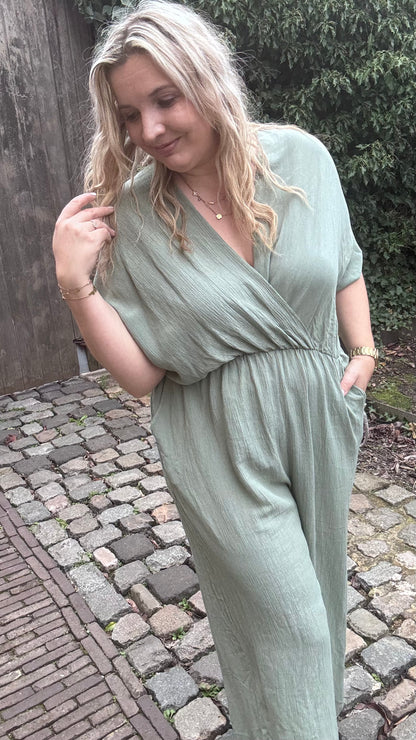 Julia Jumpsuit - Kaki