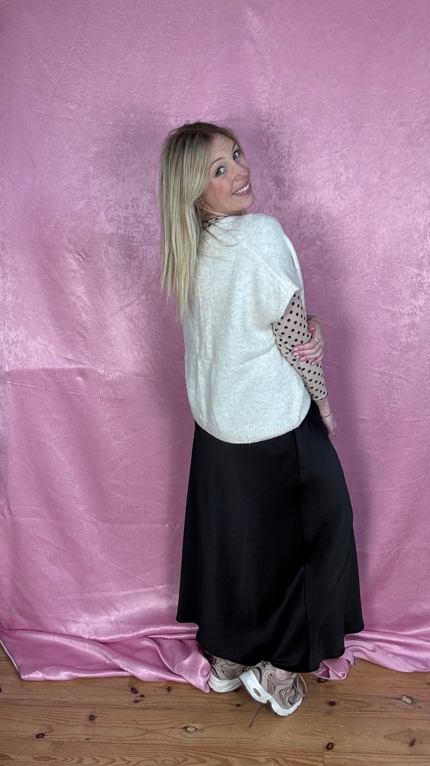 Silky muse rok - Zwart