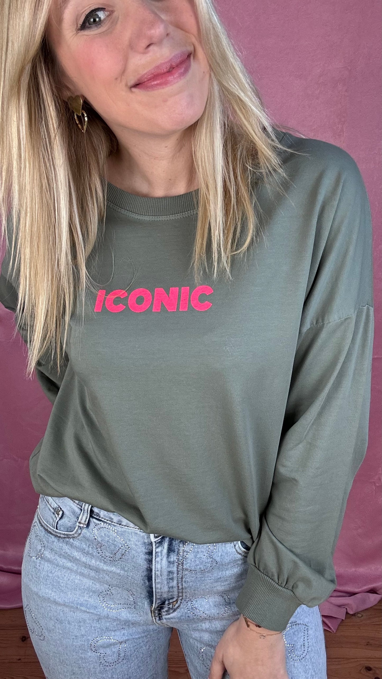 Iconic sweater - Kaki