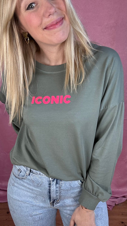 Iconic sweater - Kaki