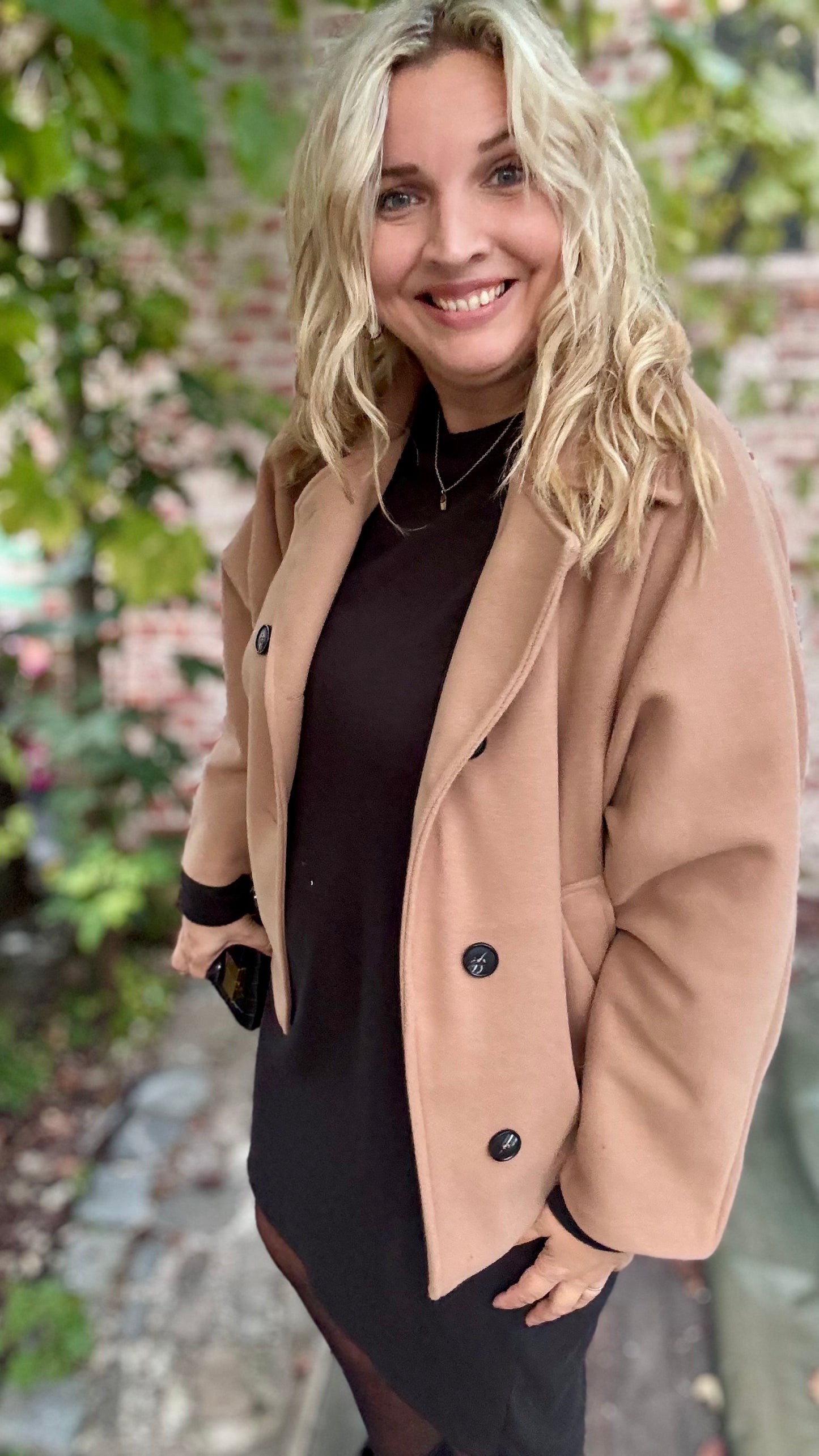 Vicky Mantel - Beige