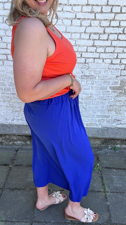 Ella rok - Kobaltblauw