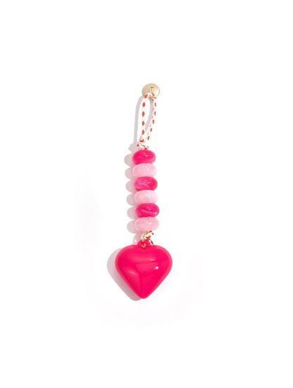 Bagchain/sleutelhanger hartje