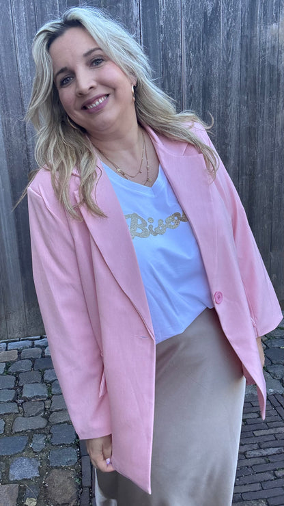 Vanessa blazer - Roze