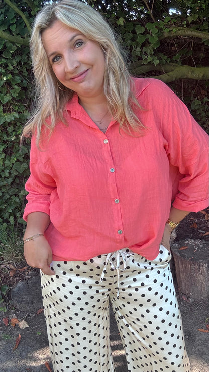 Mika blouse - Koraal
