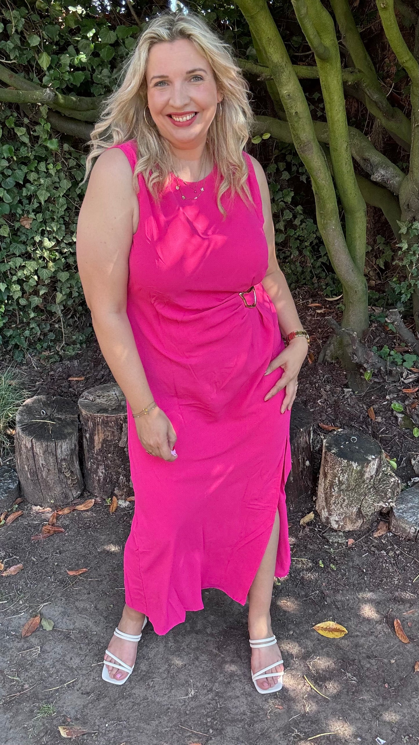 Victoria jurk - Roze