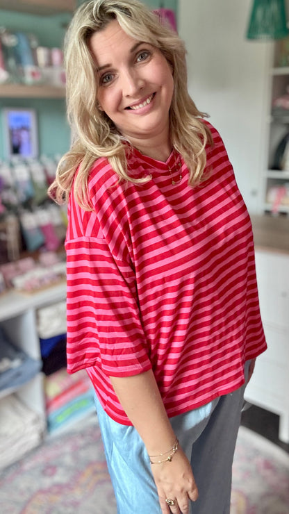 Mommy shirt - Roze