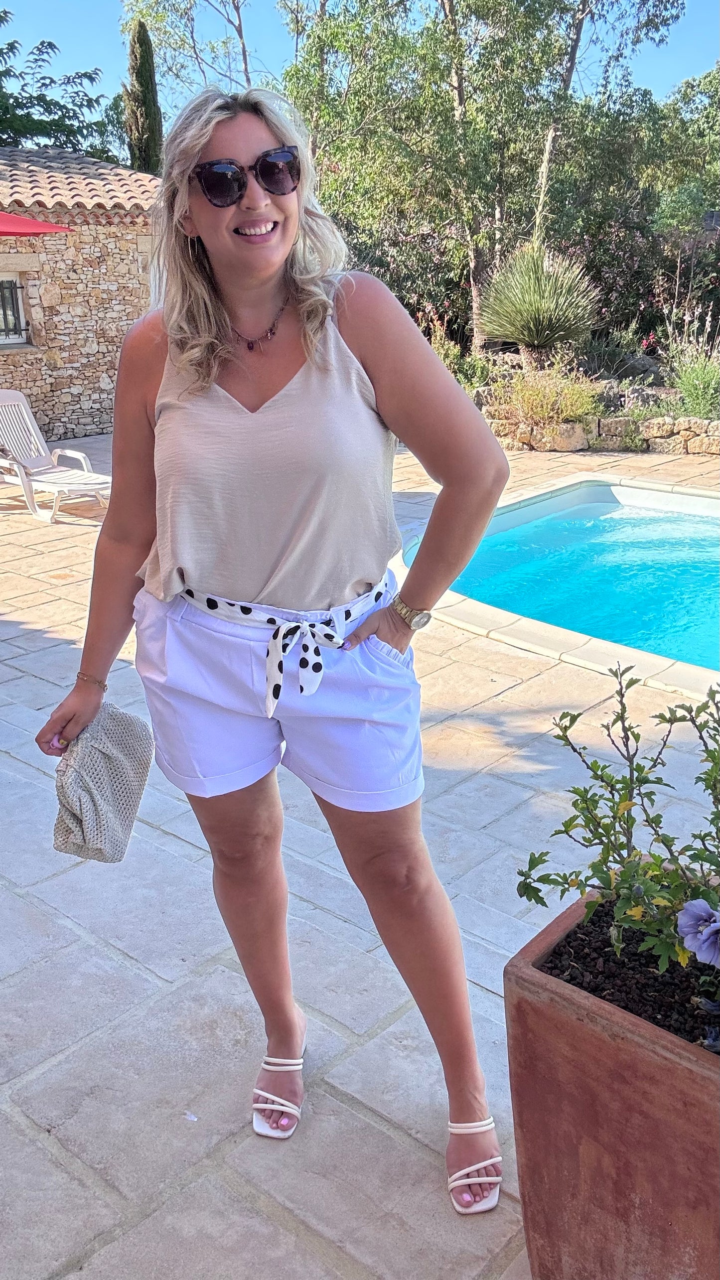Comfy short - Wit