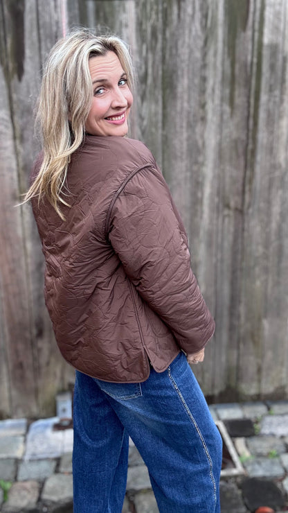 Reversible Leopard jacket