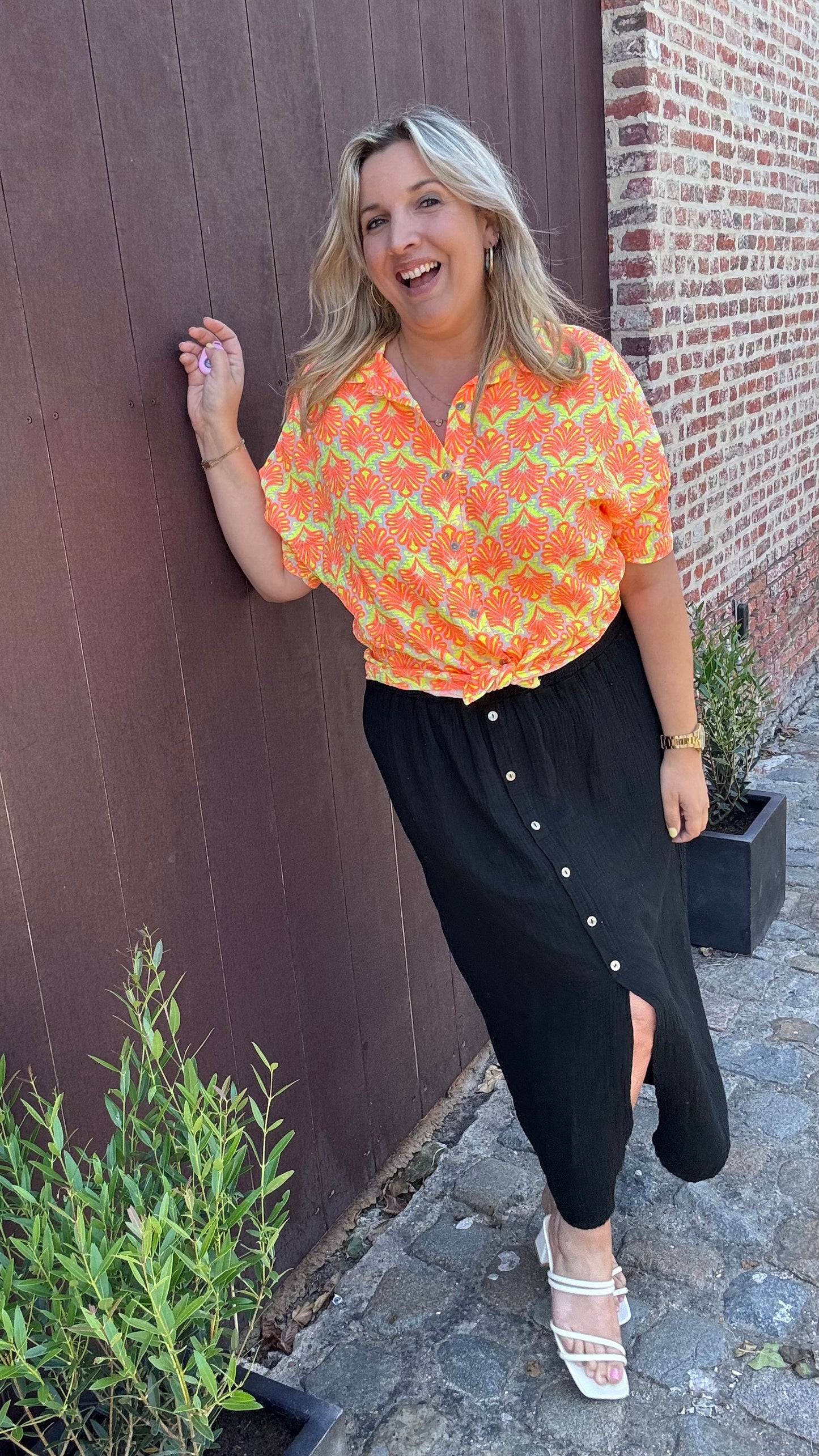 Sveya blouse - Oranje