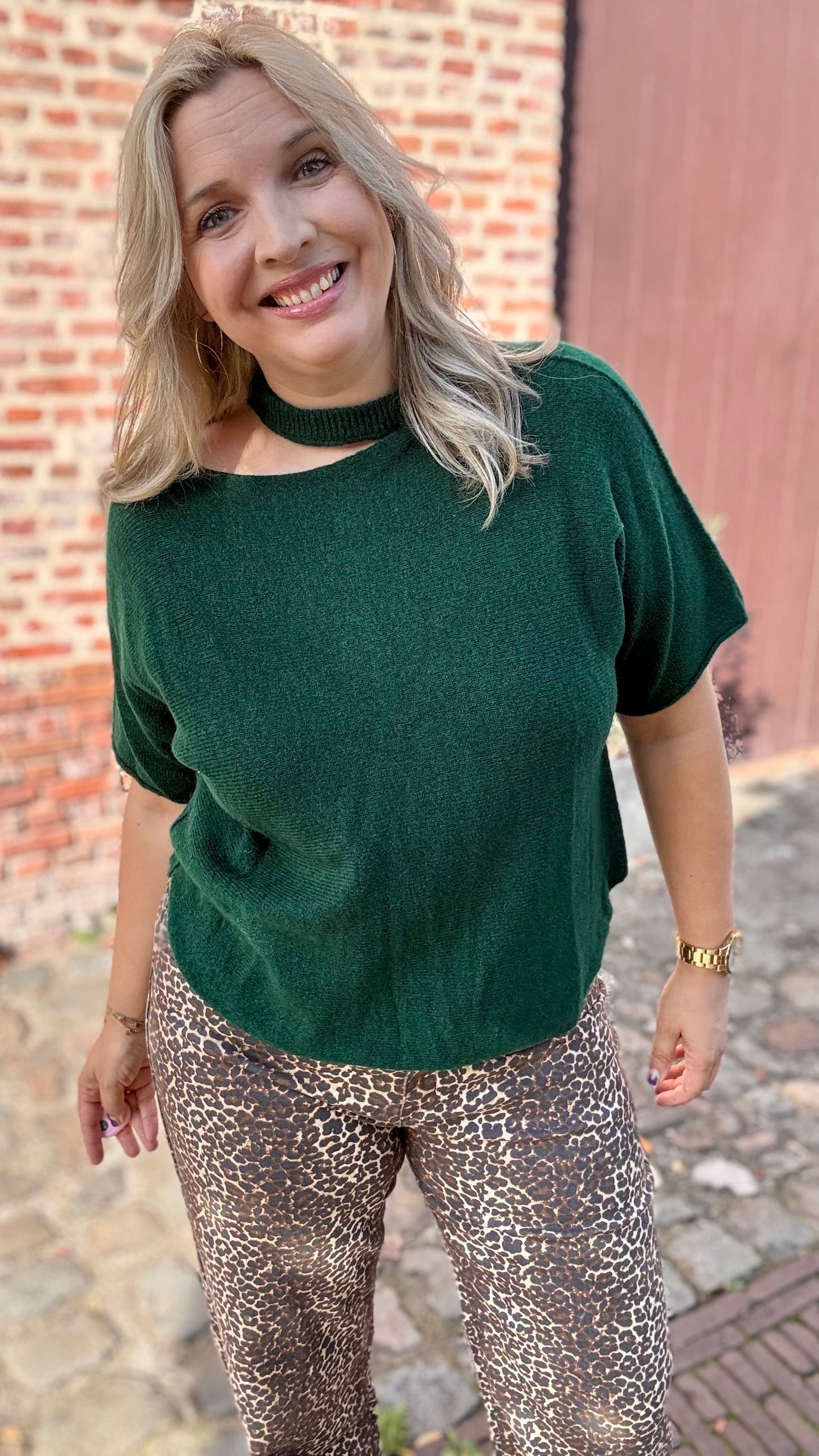 Noua knit - Groen