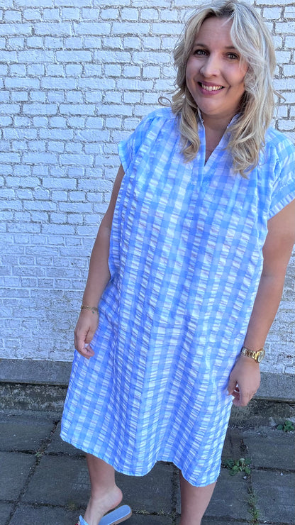 Sien jurk - Blauw