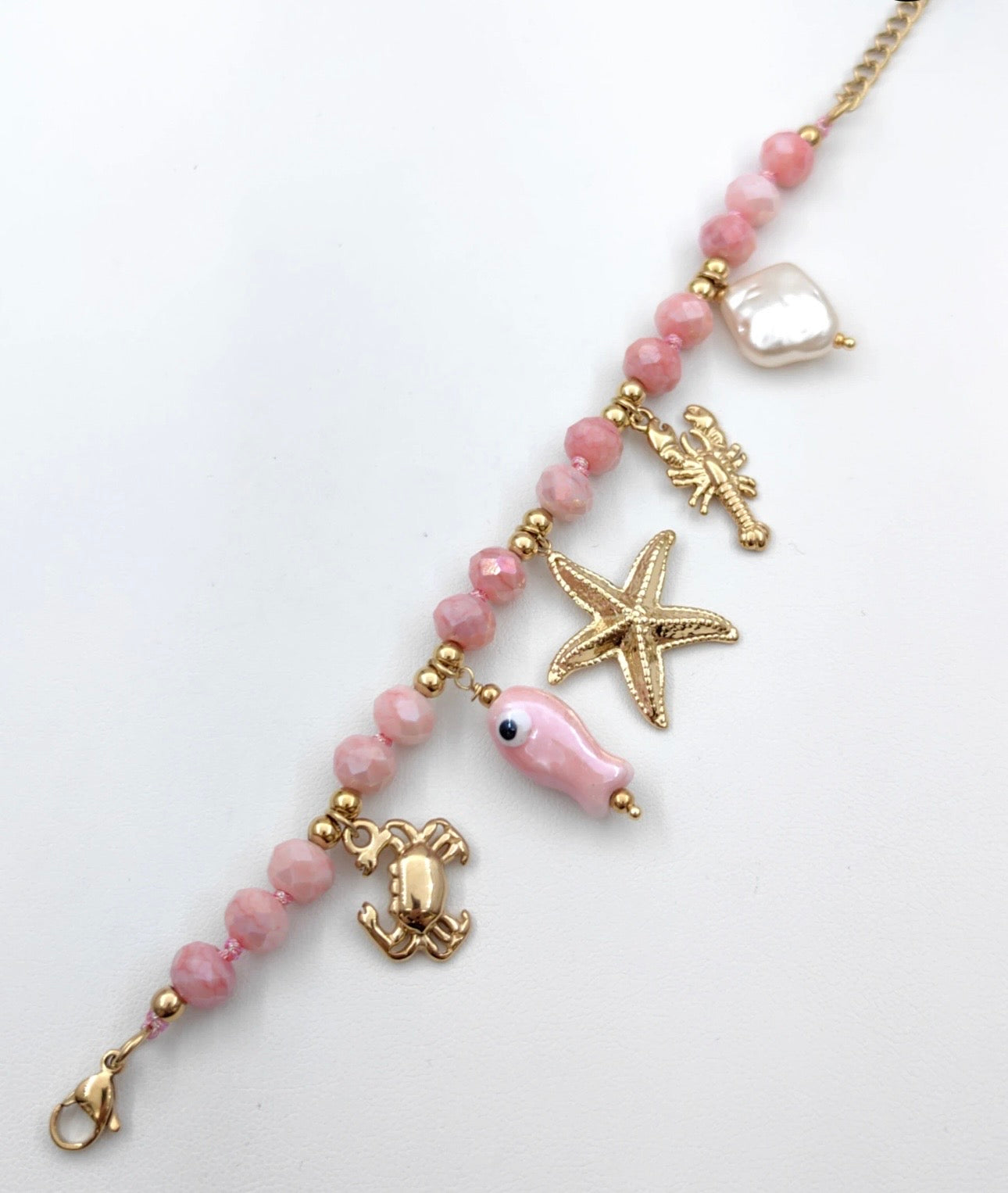 Vacay armband - Roze