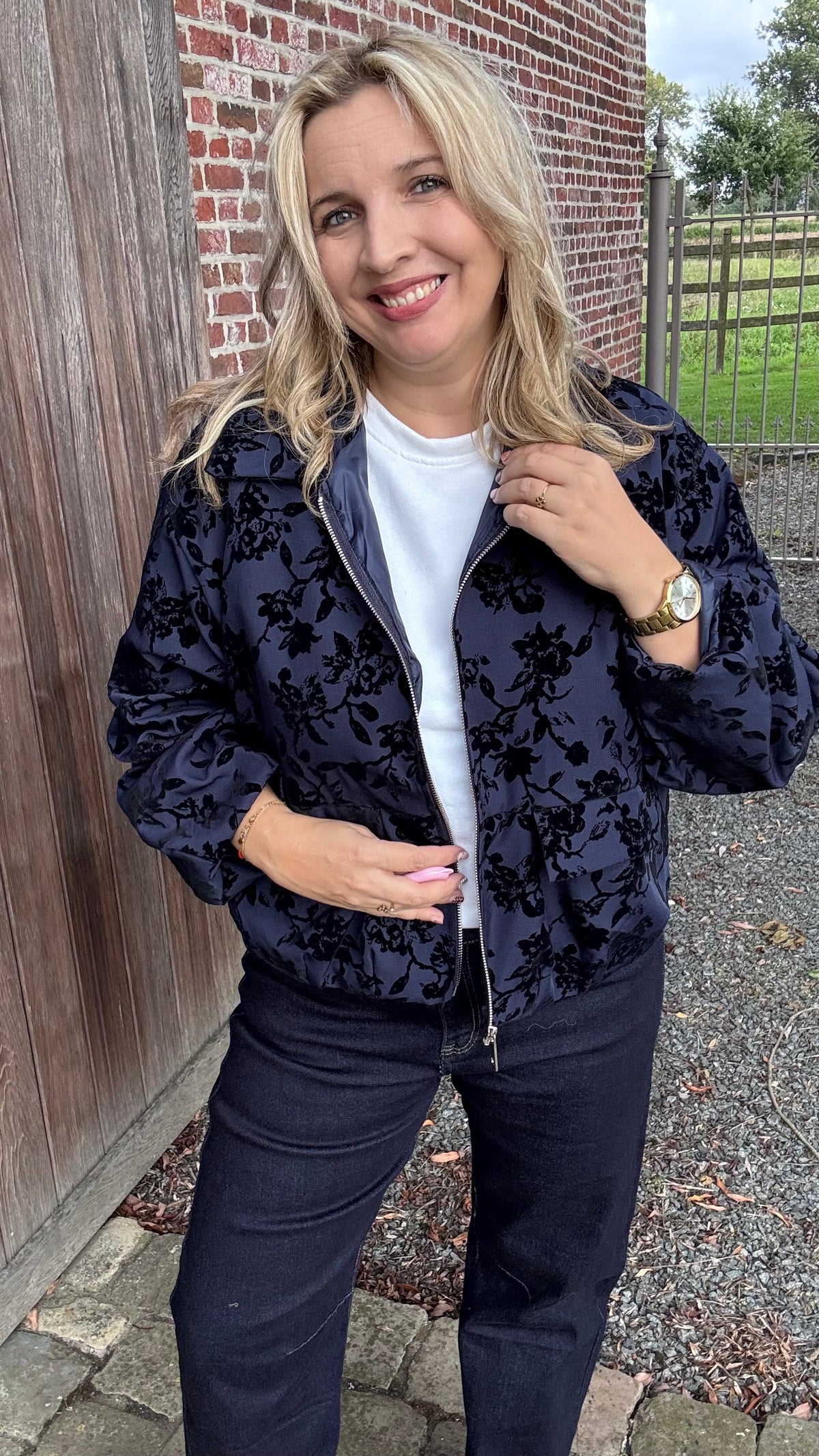 Royal rebel bomber - Donkerblauw