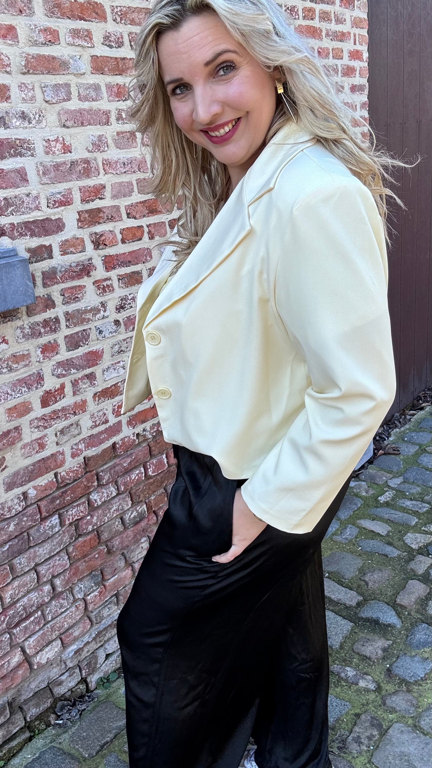 Boss blazer - Butter yellow