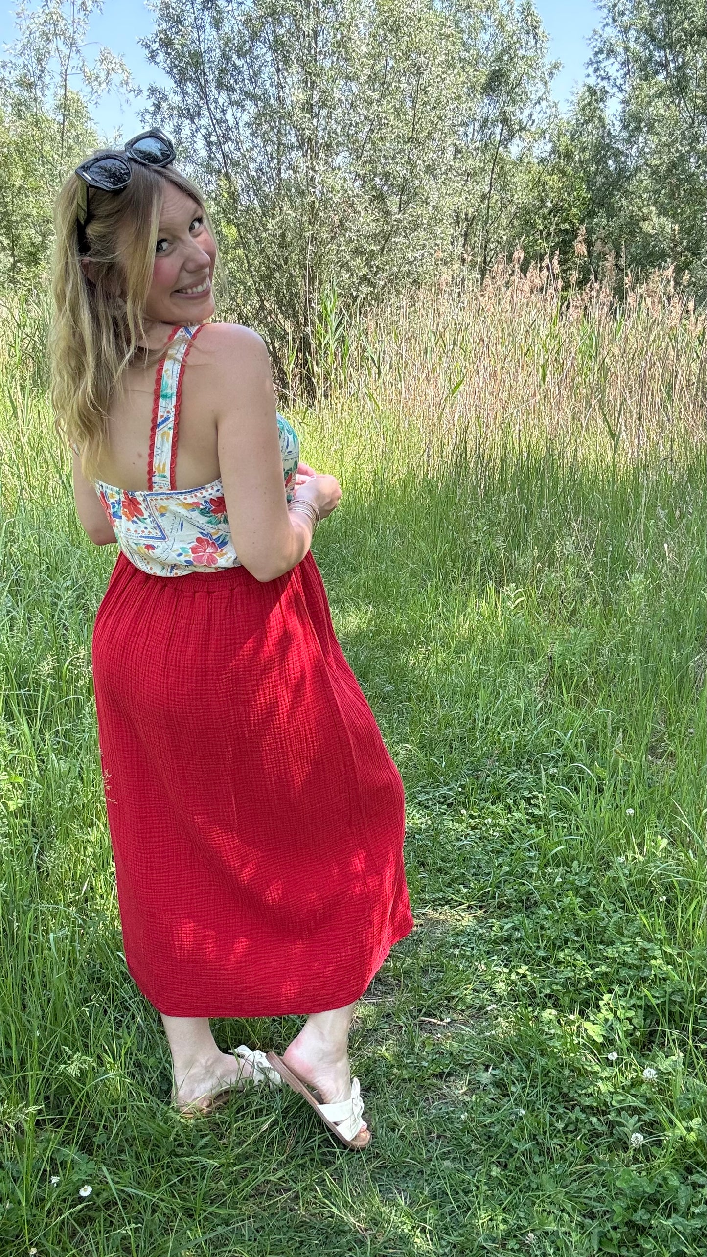Ruth tetra rok - Rood