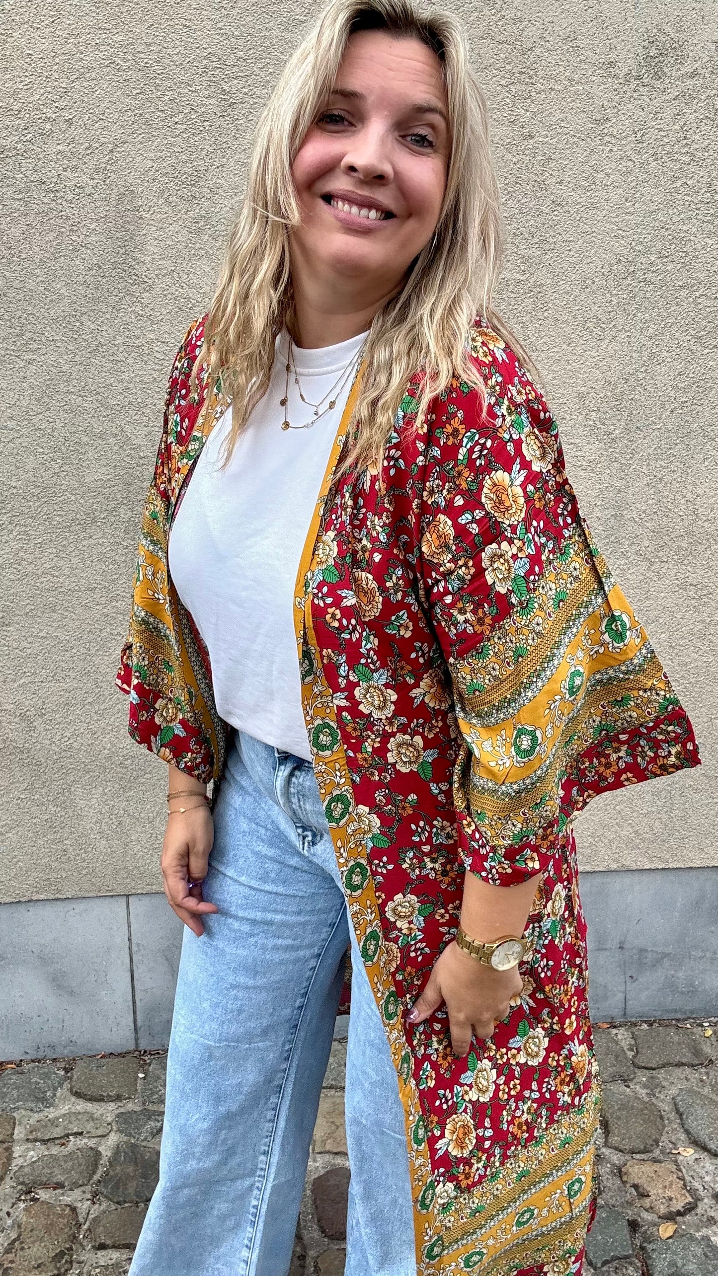 Kiki Kimono - Rood