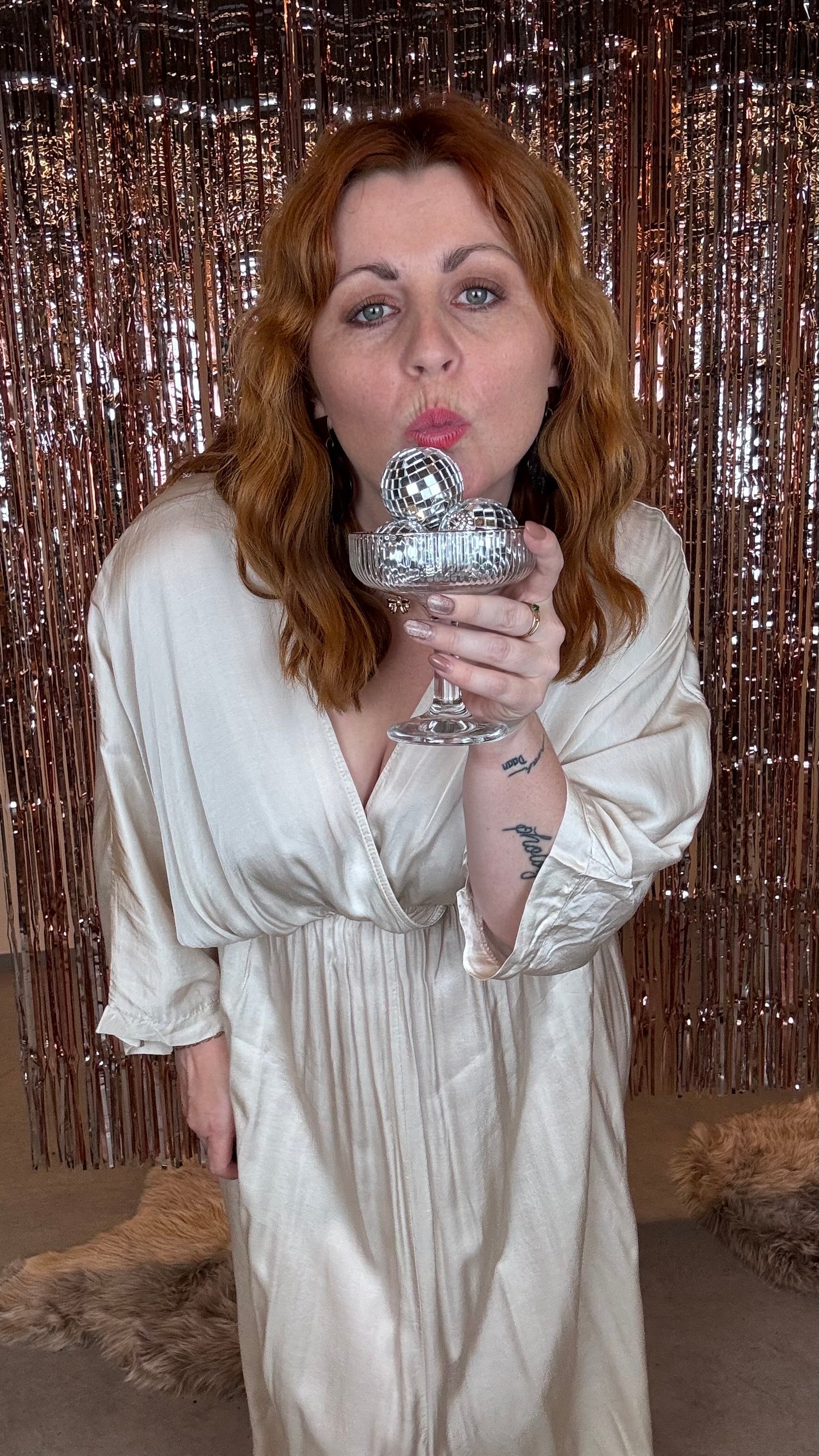 Femme dress - Champagne