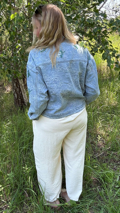 Couture denim jacket