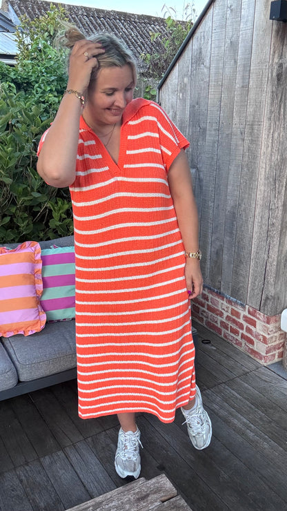 Crochet dress - Oranje