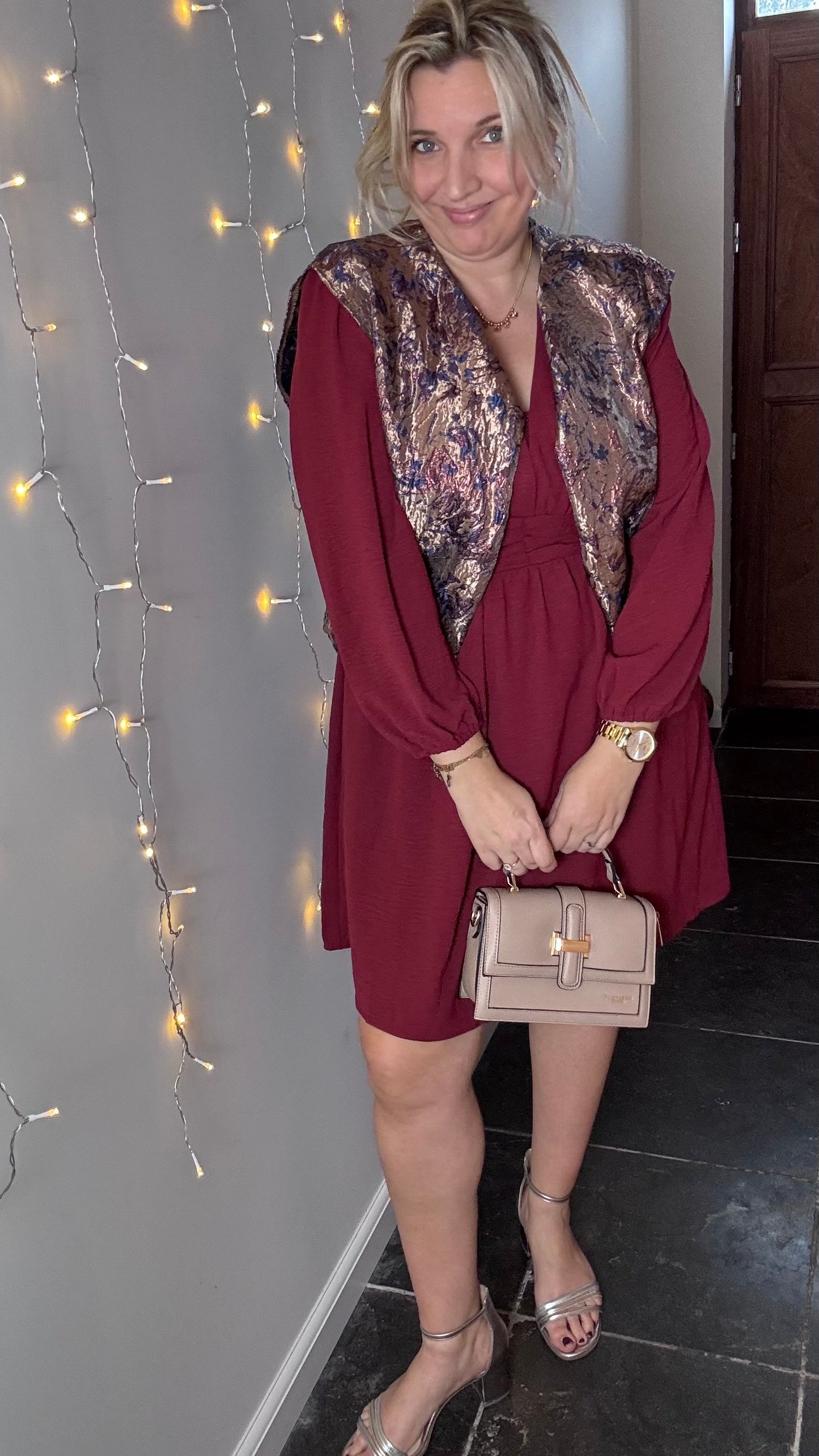 Glenn schoudertas - Taupe