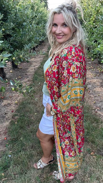 Kiki Kimono - Rood