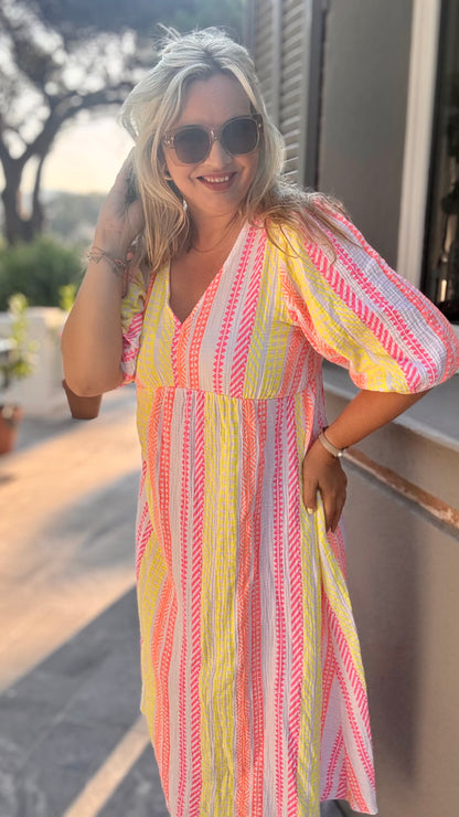 Golden hour dress bohemian wit